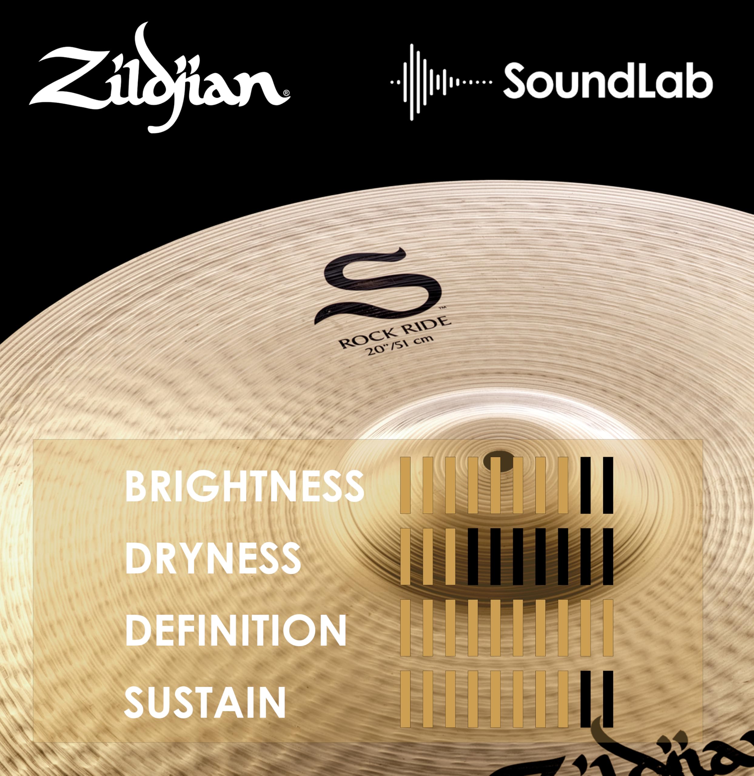 Amazon | ジルジャン ロックライドシンバル S 20インチ NAZLS20RR