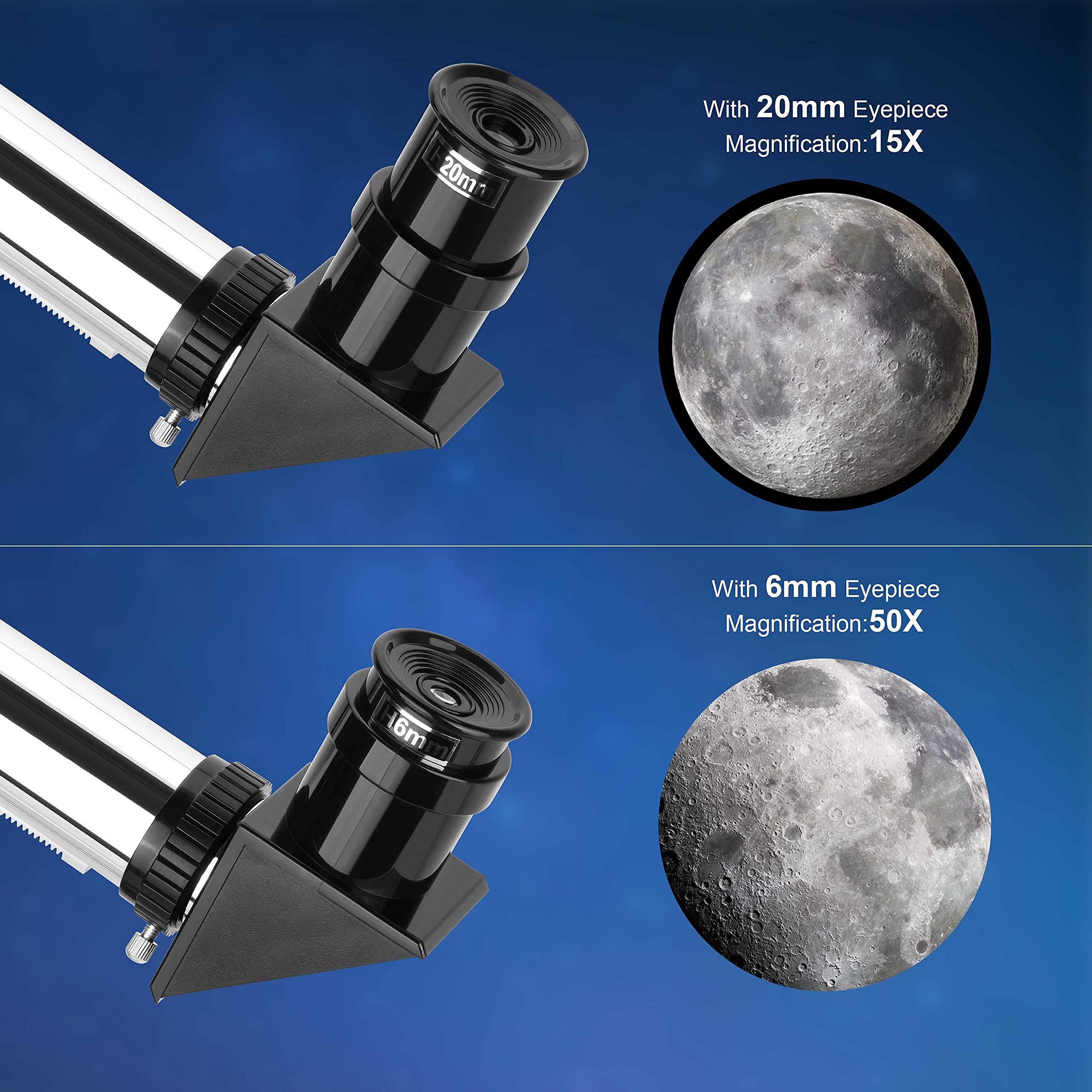 Télescope 40/400 Pour Enfants & Débutants - Astronomie, Observation