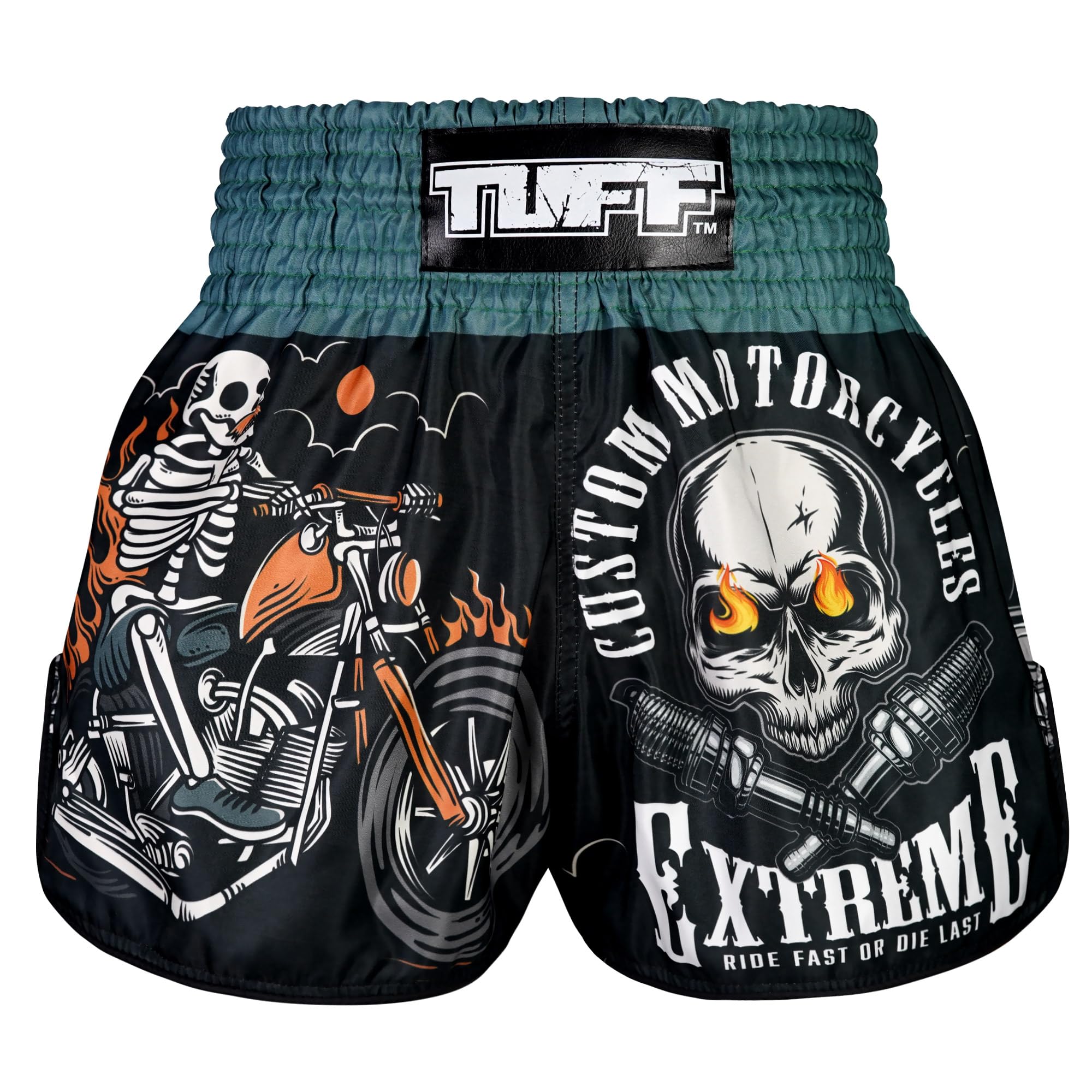Tuff Sport Retro-Muay-Thai-Shorts, Box-Shorts, klassisch, sc