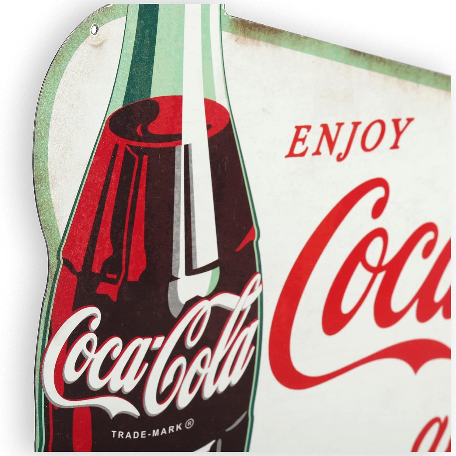 Open Road Brands Coca-Cola Movie Sign - Vintage Drink Coca-Cola Movie Wall Decor for Theater Room, Basement or Living Room