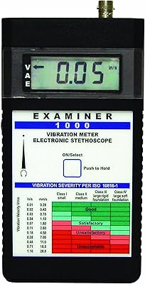 Monarch Examiner 1000 Replacement Vibration Meter with Batteries