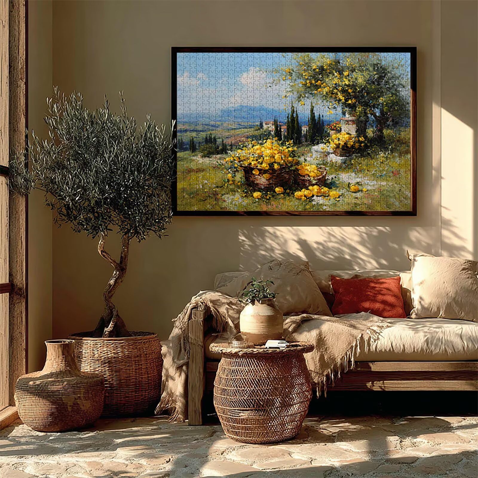 Puzzle Arte con Scatola Visualizzazione, Frutta Puzzle Legno 3000 Pezzi Adulti 122x81cm, Attività di Intrattenimento ad Alta Difficoltà, DIY Classici Gioco, Jigsaw Per Tutta La Famiglia, W-7120