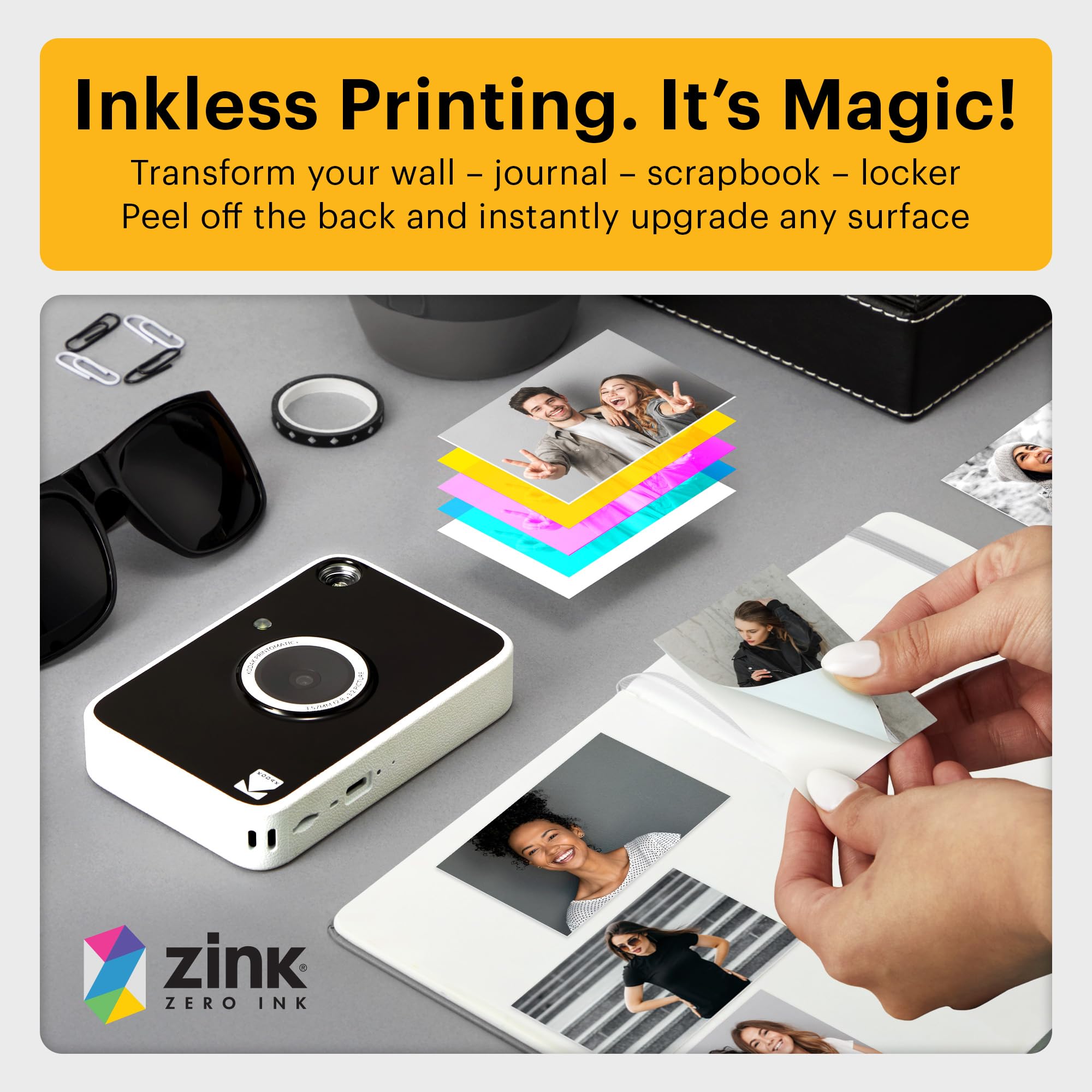 Amazon.co.jp: Kodak Printomatic+ インスタントプリントデジタル