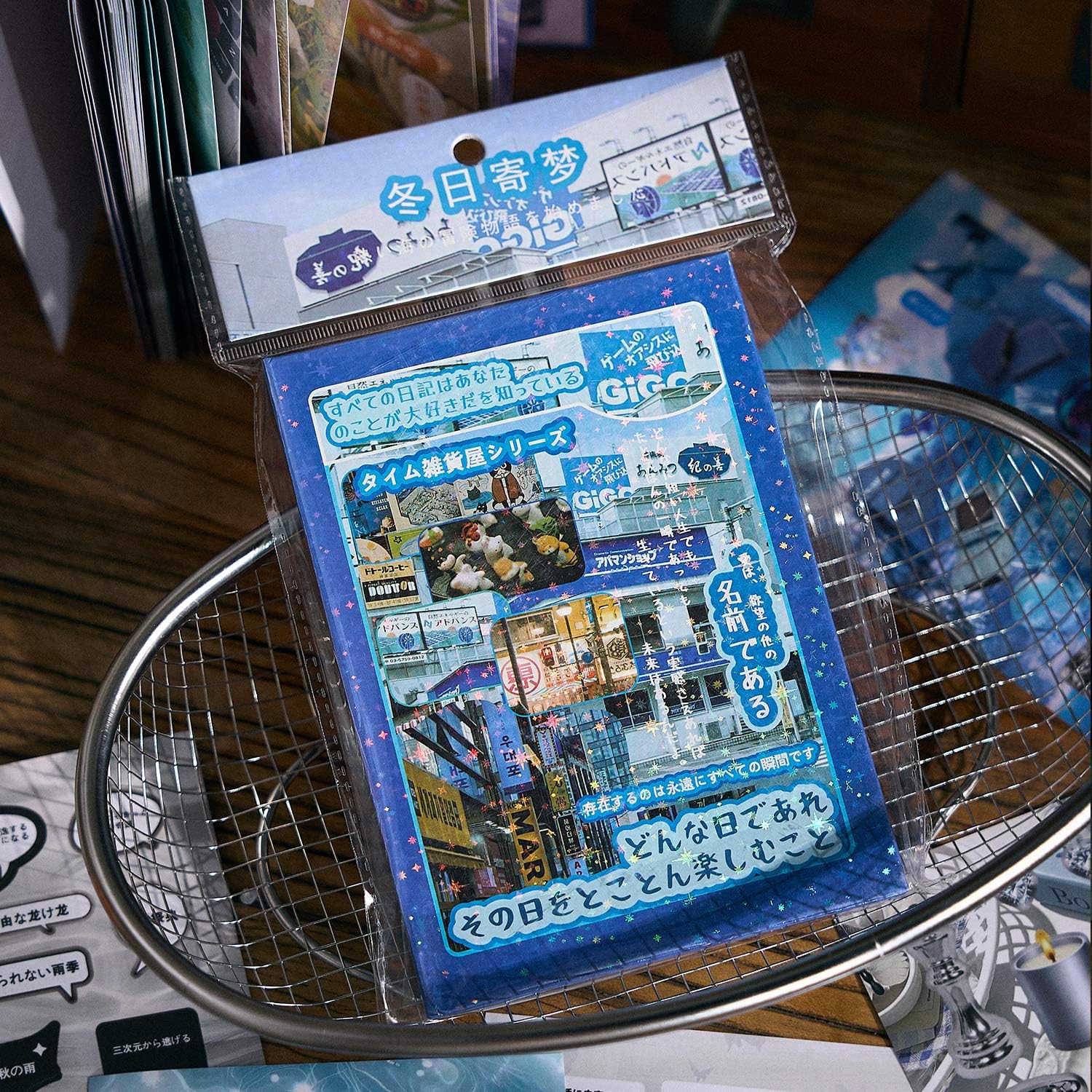 Japońska książka z naklejkami w stylu retro, 45 arkuszy, ponad 700 wzorów, wstępnie wycięte naklejki papierowe z serii snów, do scrapbookingu, dziennika (zimowy list marzeń)