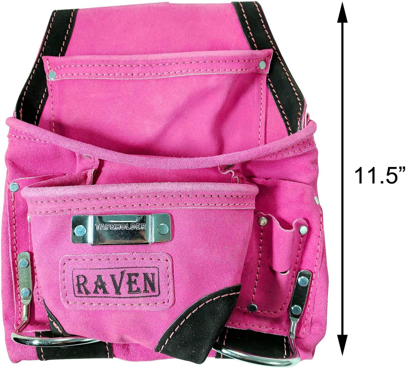 Raven Tool Pouches | Pink, Blue, Beige, Black | Nylon Belt + Leather Belt | Single Pouch + Double Pouch