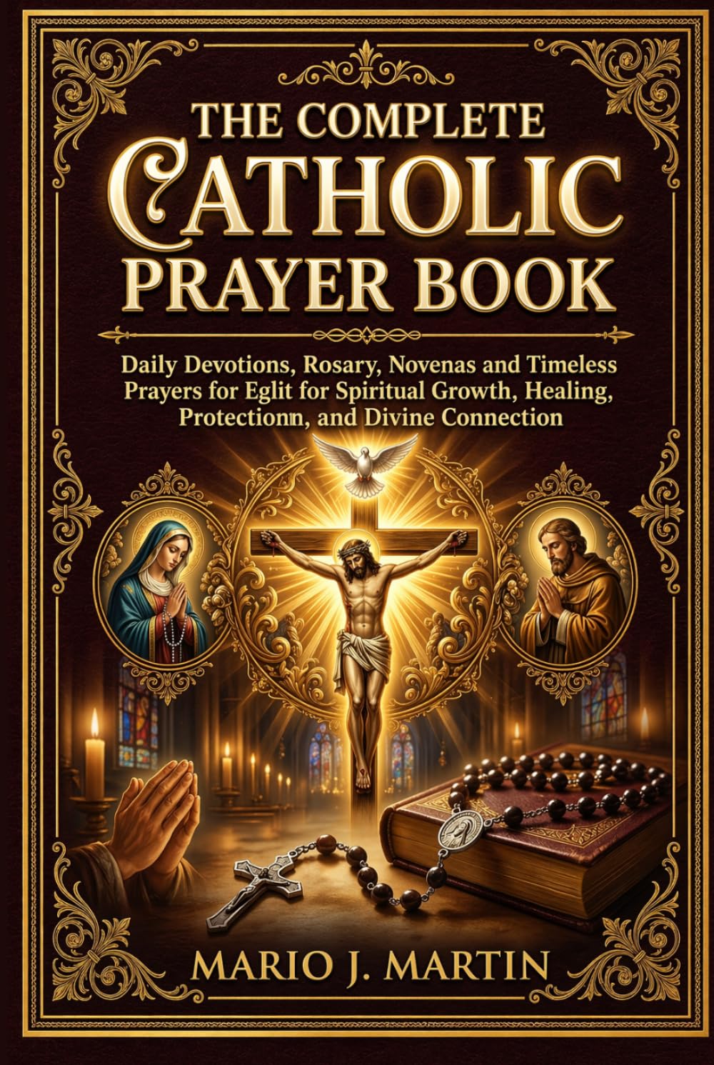 THE COMPLETE CATHOLIC PRAYER BOOK: Daily Devotions, Rosary, Novenas and Timeless Prayers for Spiritual Growth, Healing, Protection, and Divine Connection .