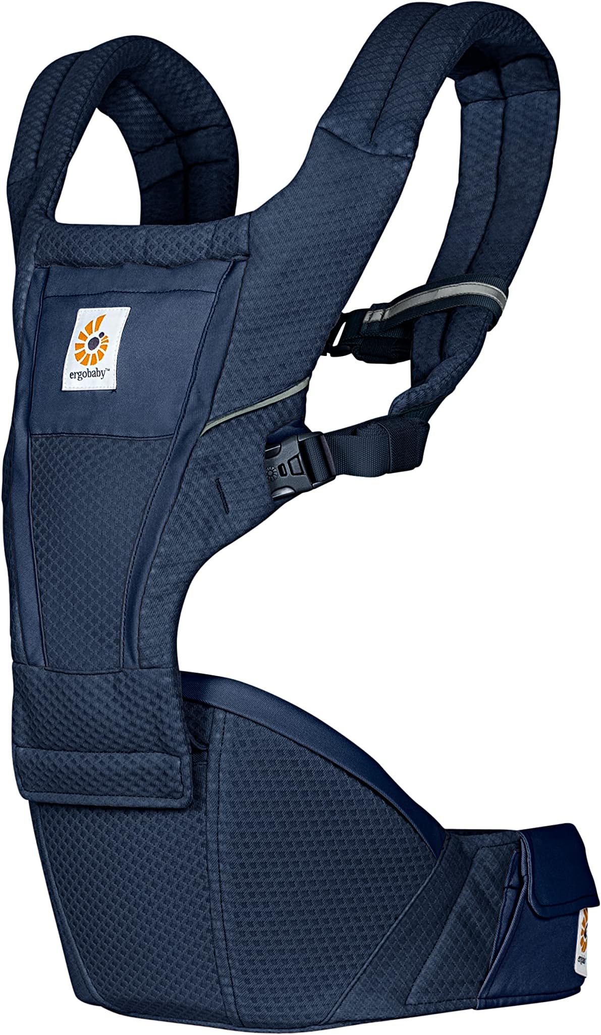 Ergobaby Alta Hip Seat Baby Carrier with Seat for Babies and Toddlers from 4 Months + (12-45 lbs) with SoftFlex Mesh