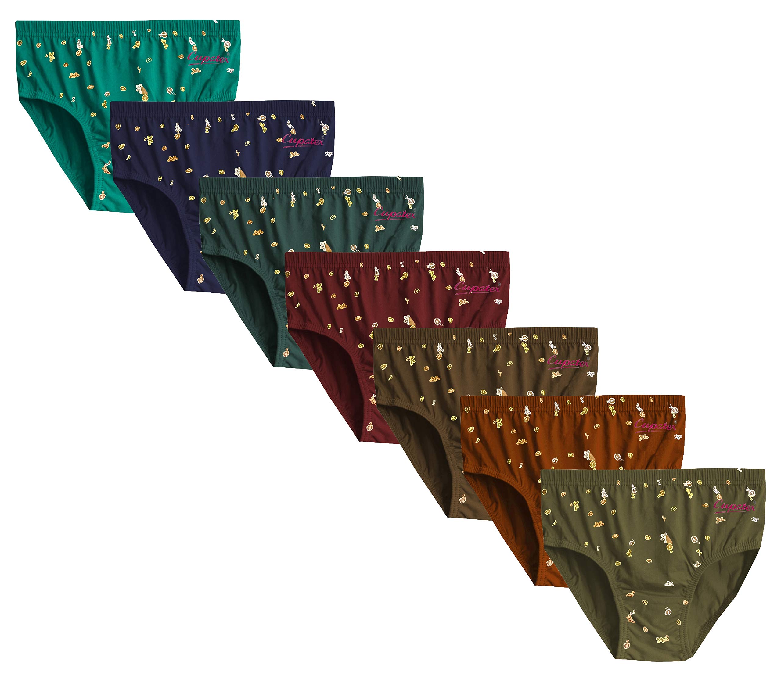 Clever Creations CUPATEX Women Panties(Wow_01_ Multicoloured_Pack of 8)