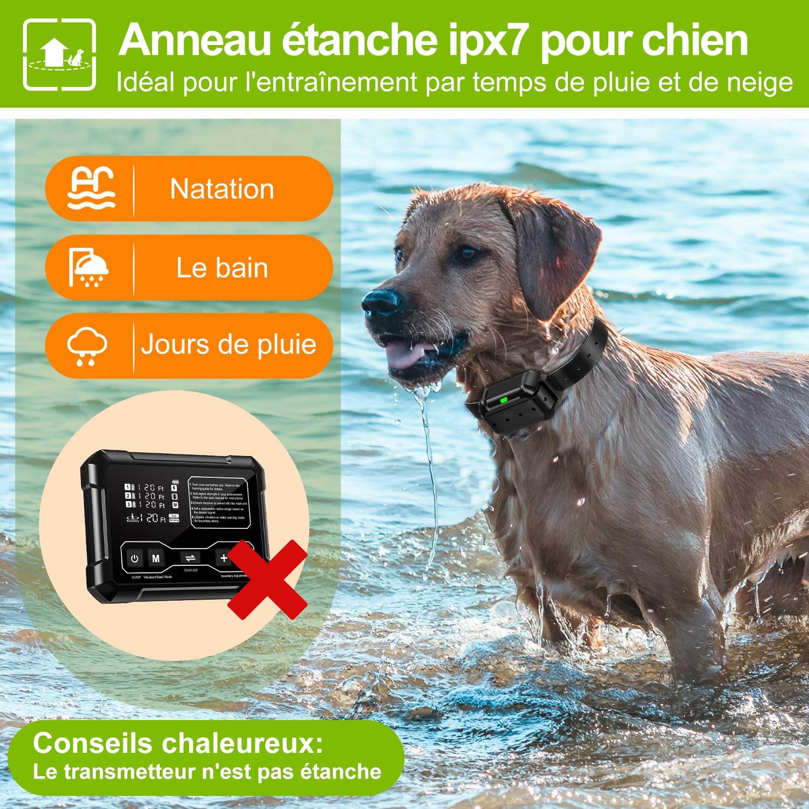Barrera Para Perros Valla Inalámbrica Para Perros, 2 En 1 Sistema De Valla  El... | Meses Collar Perro Gps, image size:1600x1600