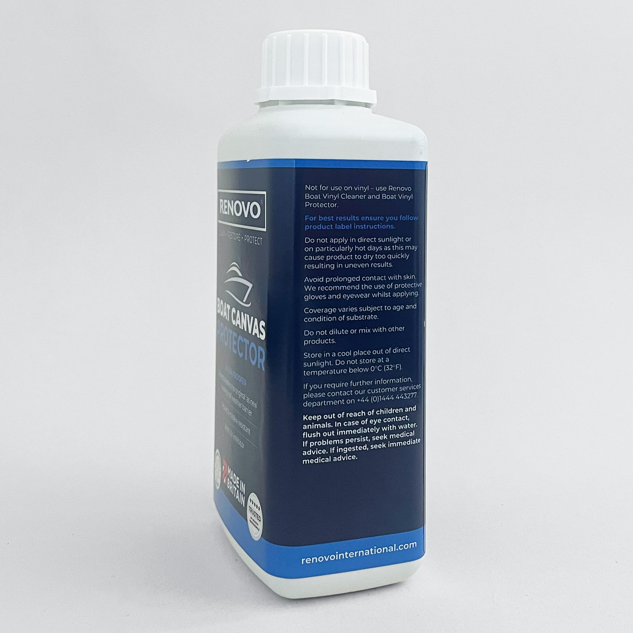 Renovo Impermeabilizzante Ultra per Tela Nautica, Neutro 500 ml