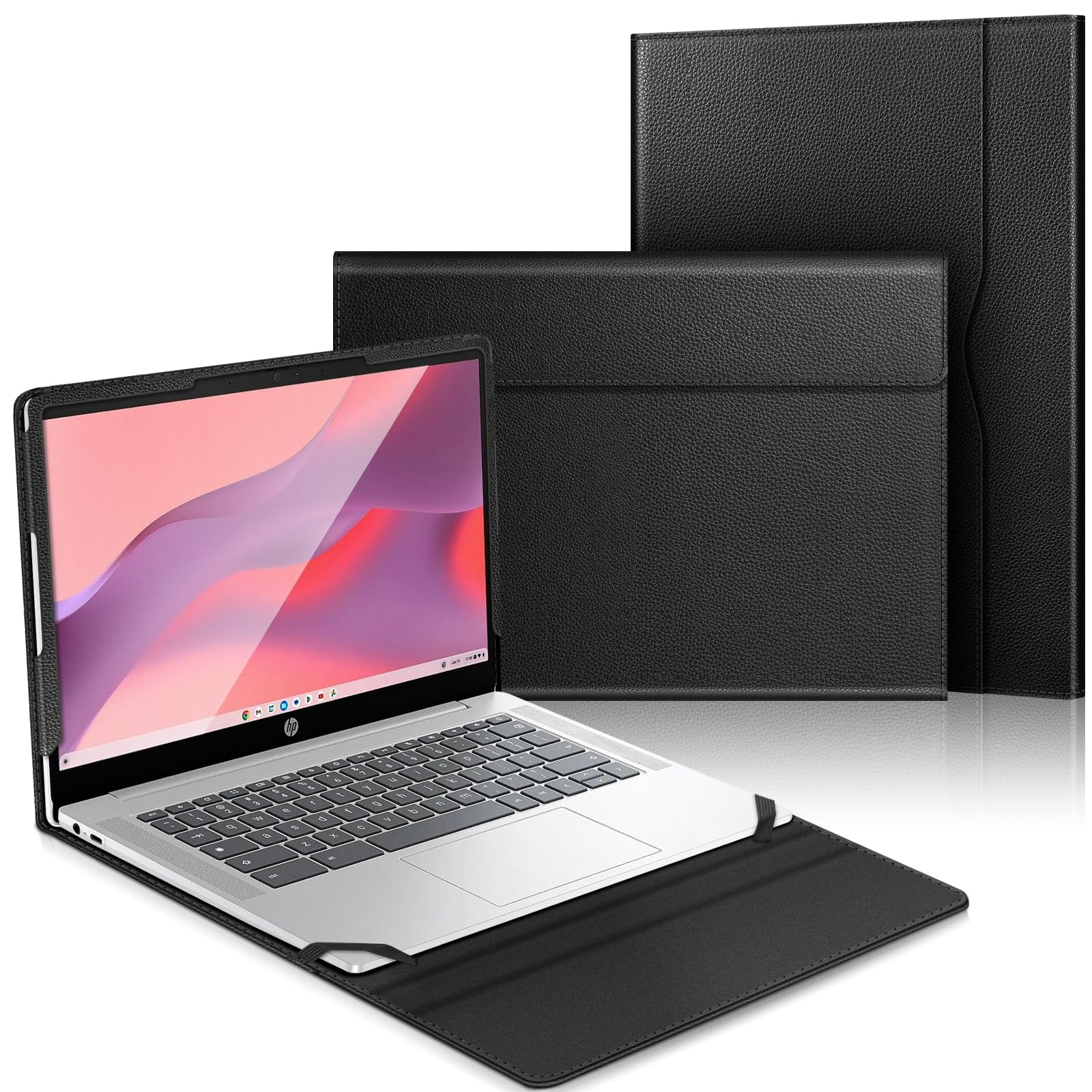 Fintie Protective Case for 14 inch HP/Lenovo/ASUS with Pocket, Black
