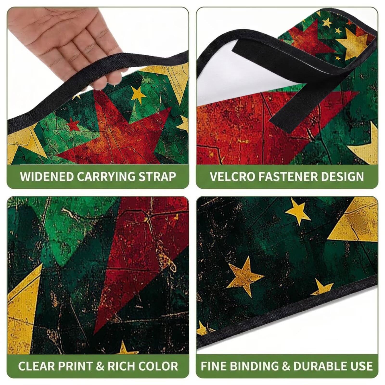Couverture de Pique-Nique Grande 200x300cm,Outdoor Couverture Imperméable,Pliable Tapis de Plage Dos en PVC Anti-Sable,Picnic Blanket pour Camping Accessoires,Jardin,Parc - Jaune,étoiles UZ-573