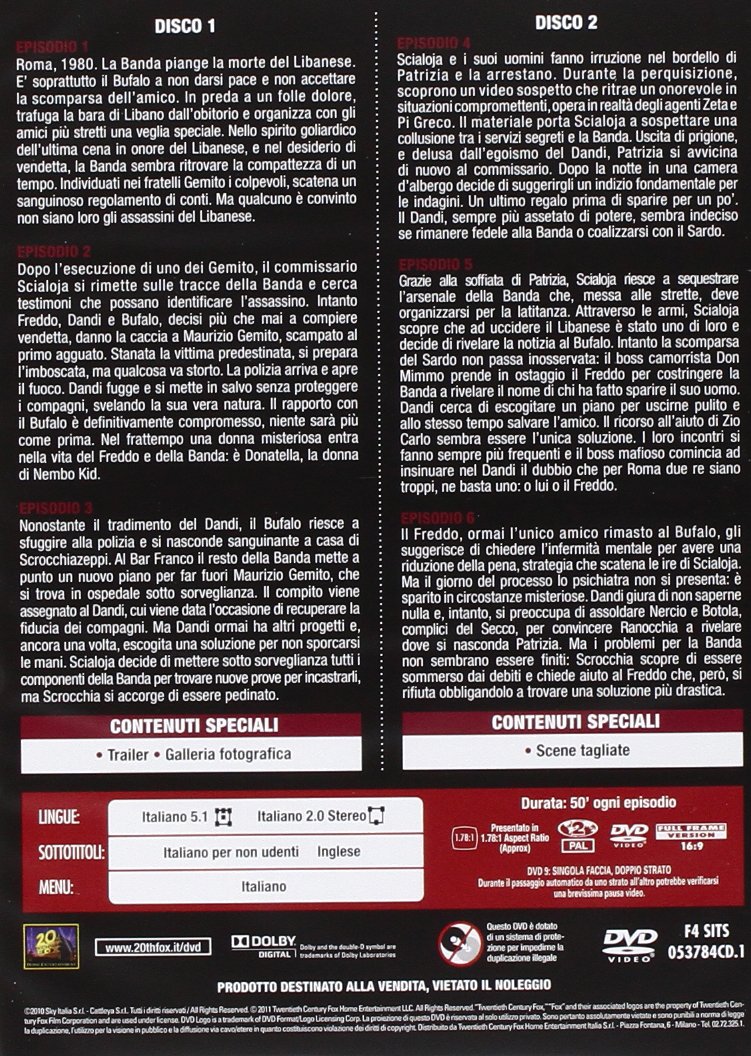 Romanzo Criminale Stg.2 (Box 4 Dvd)