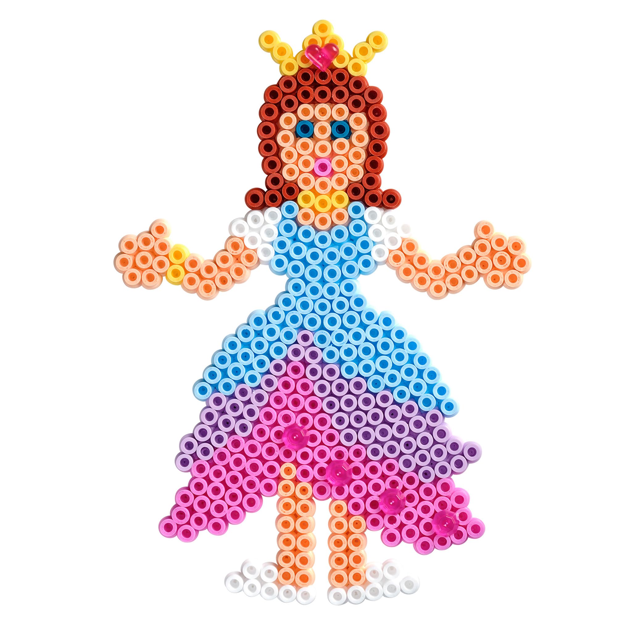 Hama Hanging Box - Princess and Mermaid, Pink Purple Blue and Green, klein - Image 3