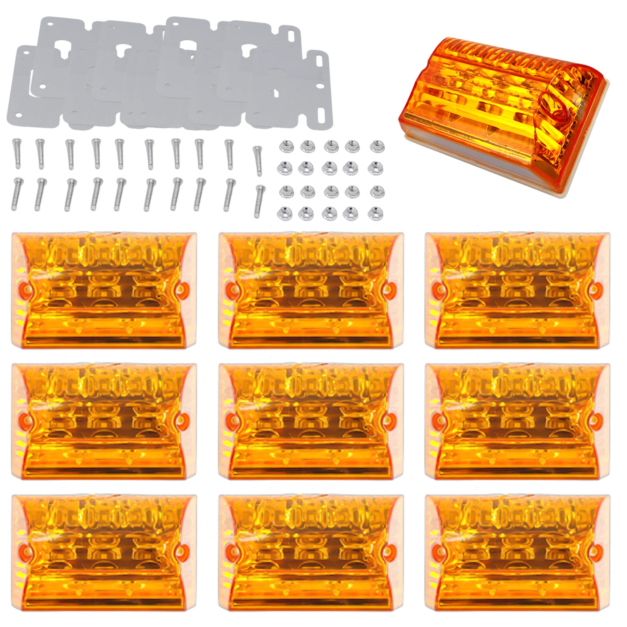 Amazon | Lezalic サイドマーカー 24V ダウンライト LED トラック 