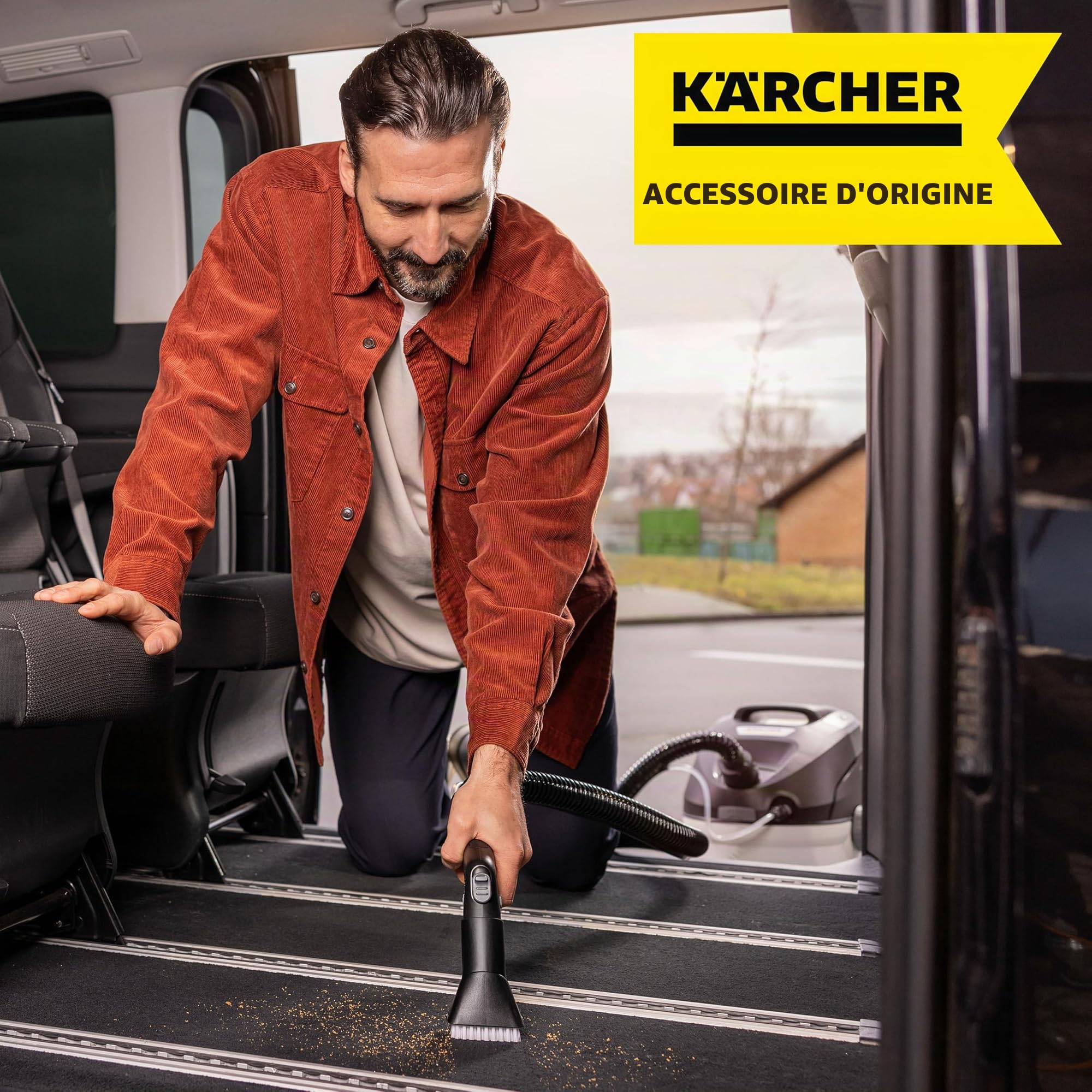 Karcher Kärcher 2.863-221.0 - Accessoires pour Aspirateur Multifonction(Brosse, Kärcher, WD 2 WD 3, Noir)