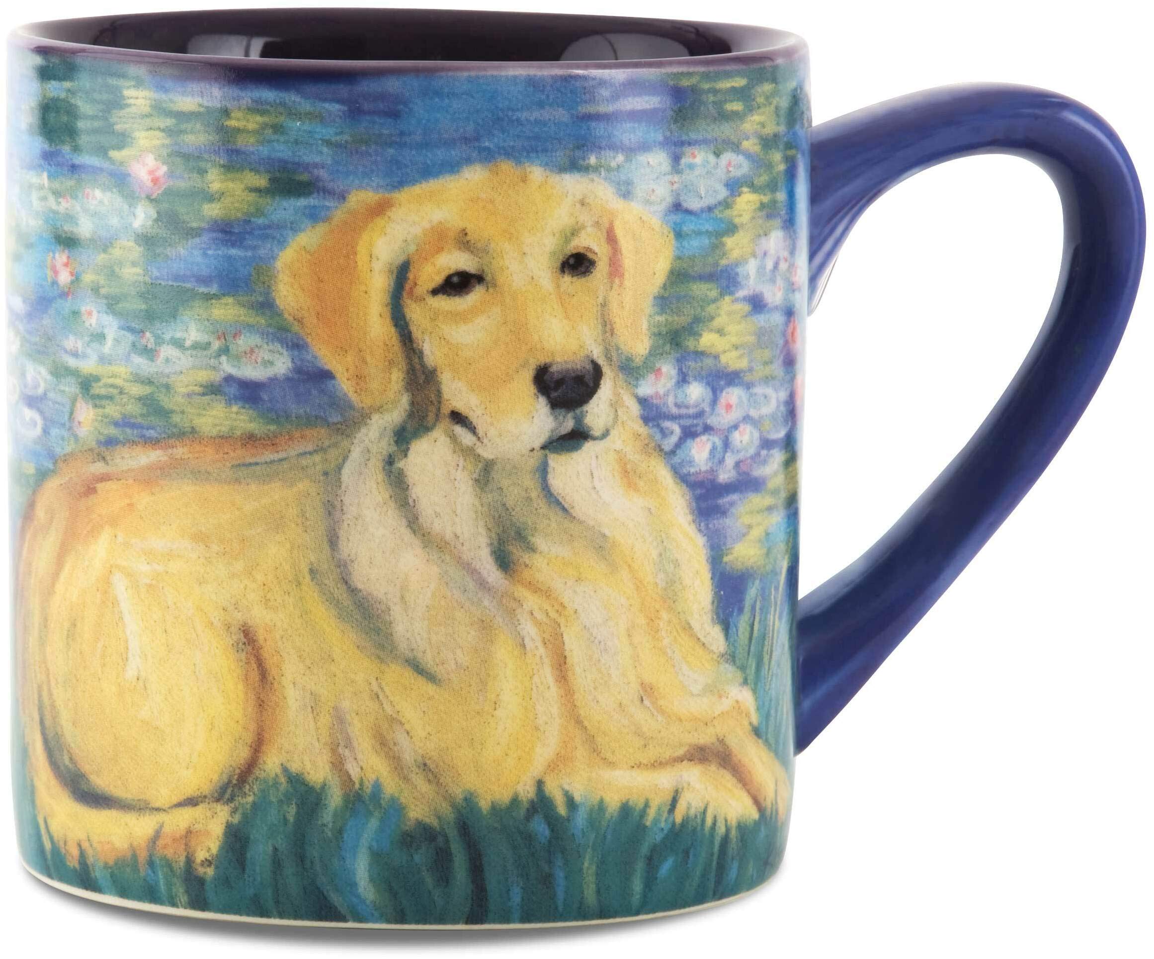 Pavilion Gift Company Golden Retriever Bonet Ceramic Mug, 16-Ounce