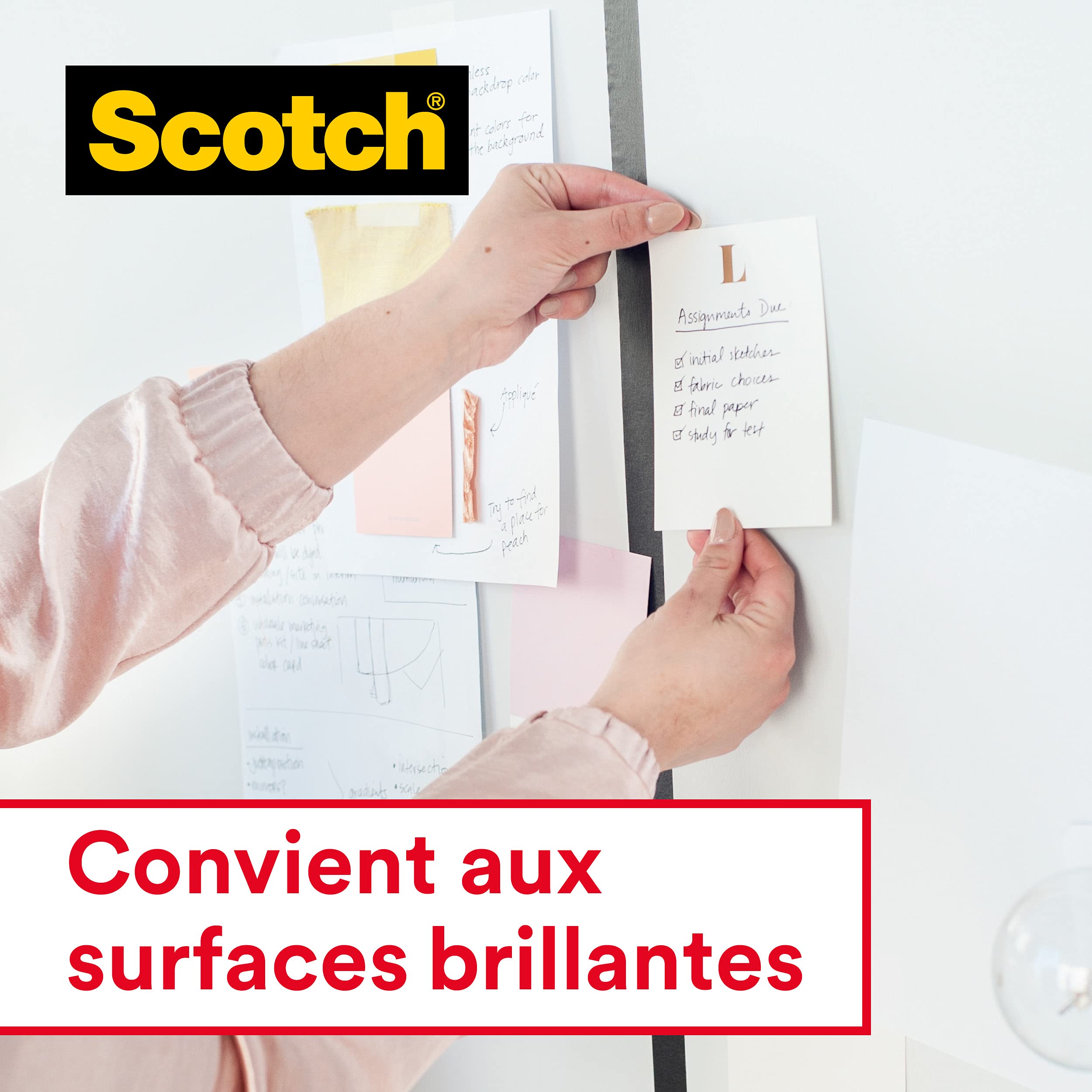Scotch Crystal Ruban Adhésif Transparent, Multi-Pack, 14 Rouleaux, 19 mm x 33 m - Ruban Adhésif Transparent à Usage Général pour l'Ecole, la Maison et le Bureau