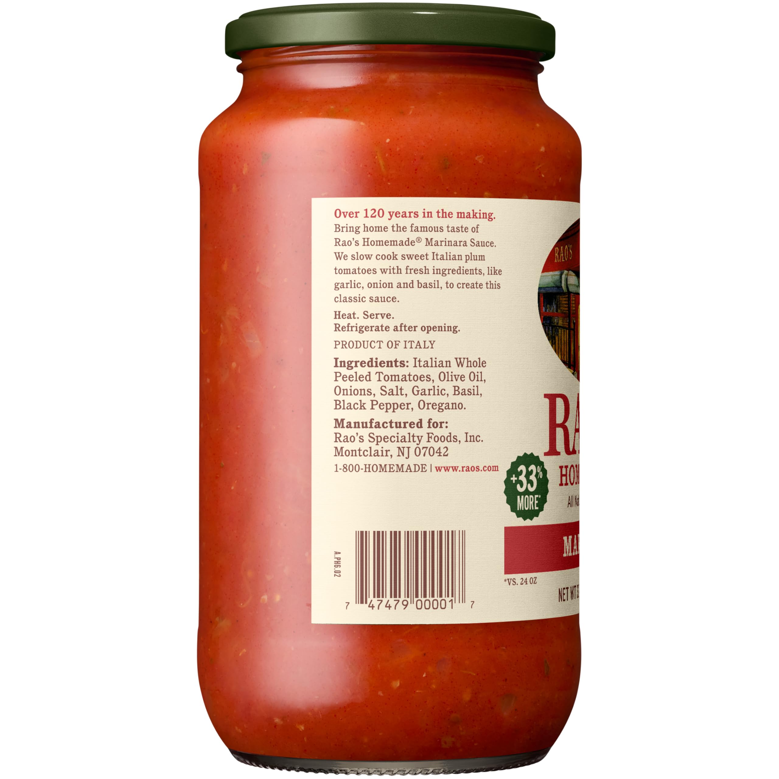 Rao's Specialty Food Marinara Pasta Sauce - 32 oz by Raos Specialty Food
