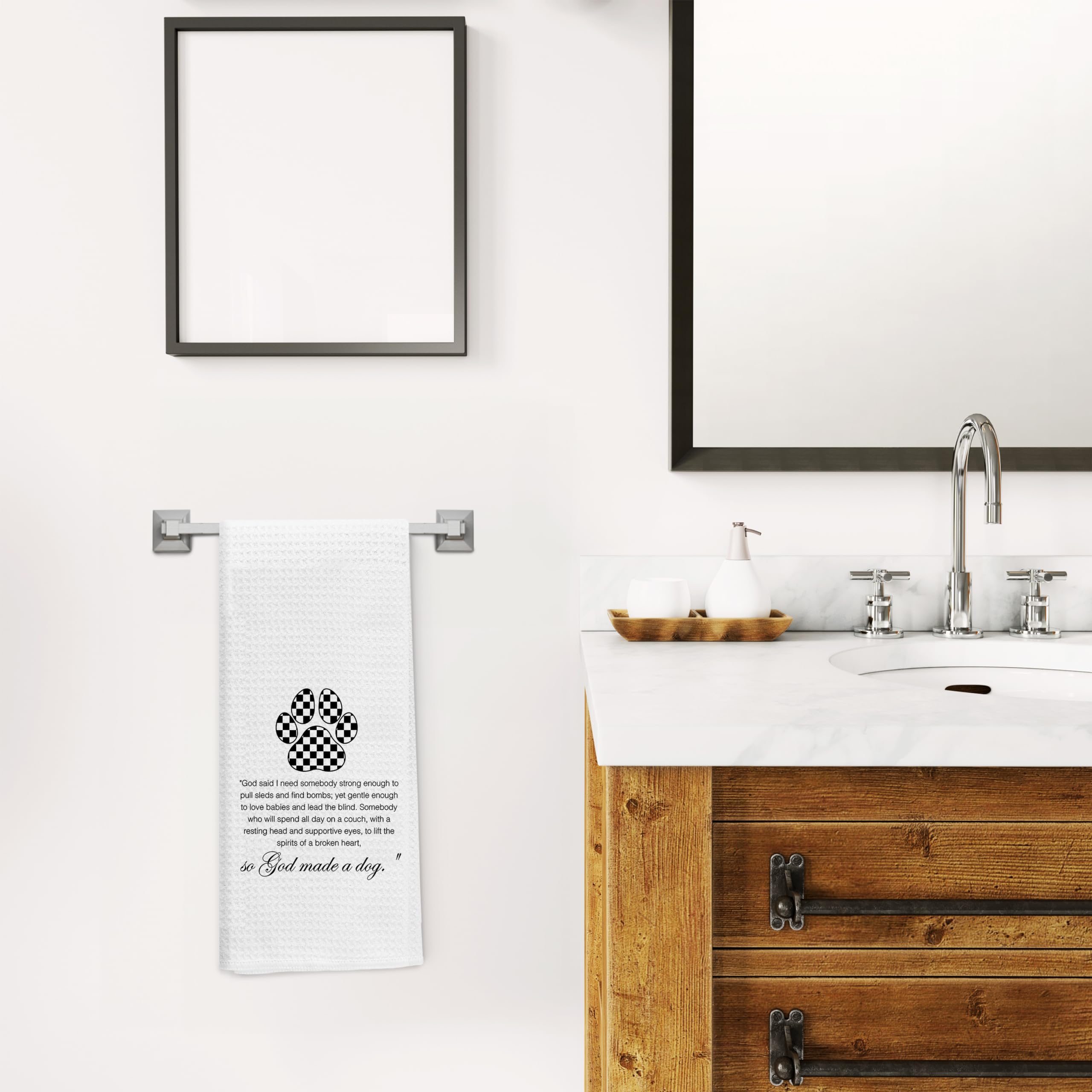 Toallas De Cocina Con Diseño De Perro - Pack De 2 Toallas Absorbentes Y De Secado Rápido, Decorativas Y Prácticas