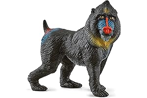 Schleich Wild Life Baboon Stuffed Animal: Realistic and Detailed for Educational Fun