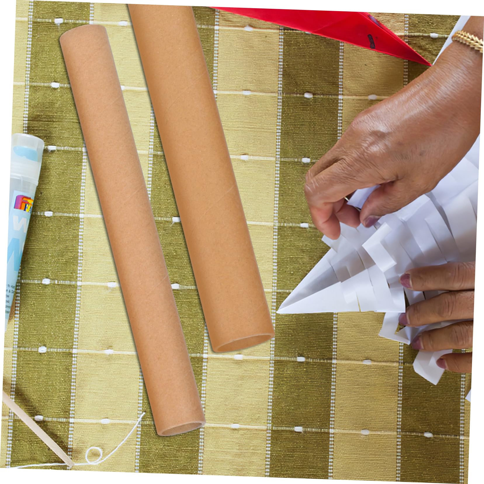 OSALADI Tubes D'Expédition Ronds En Papier Kraft 20 Pièces Pour L'Expédition L'Expédition Et L'Artisanat - Cylindres En Papier Pour Le Rangement Et L'Organisation À