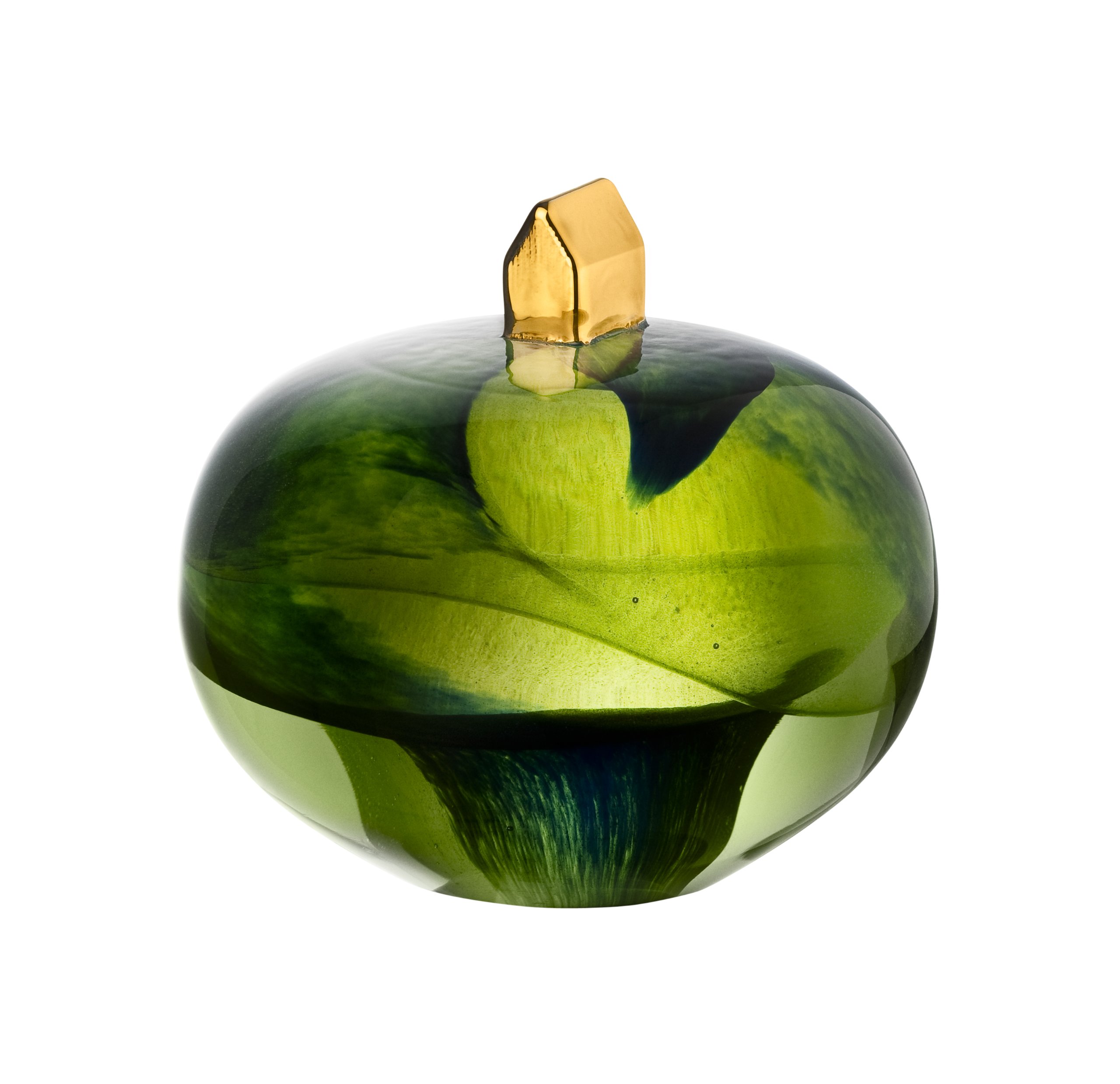 Kosta BodaEarth Home Sculpture, Green