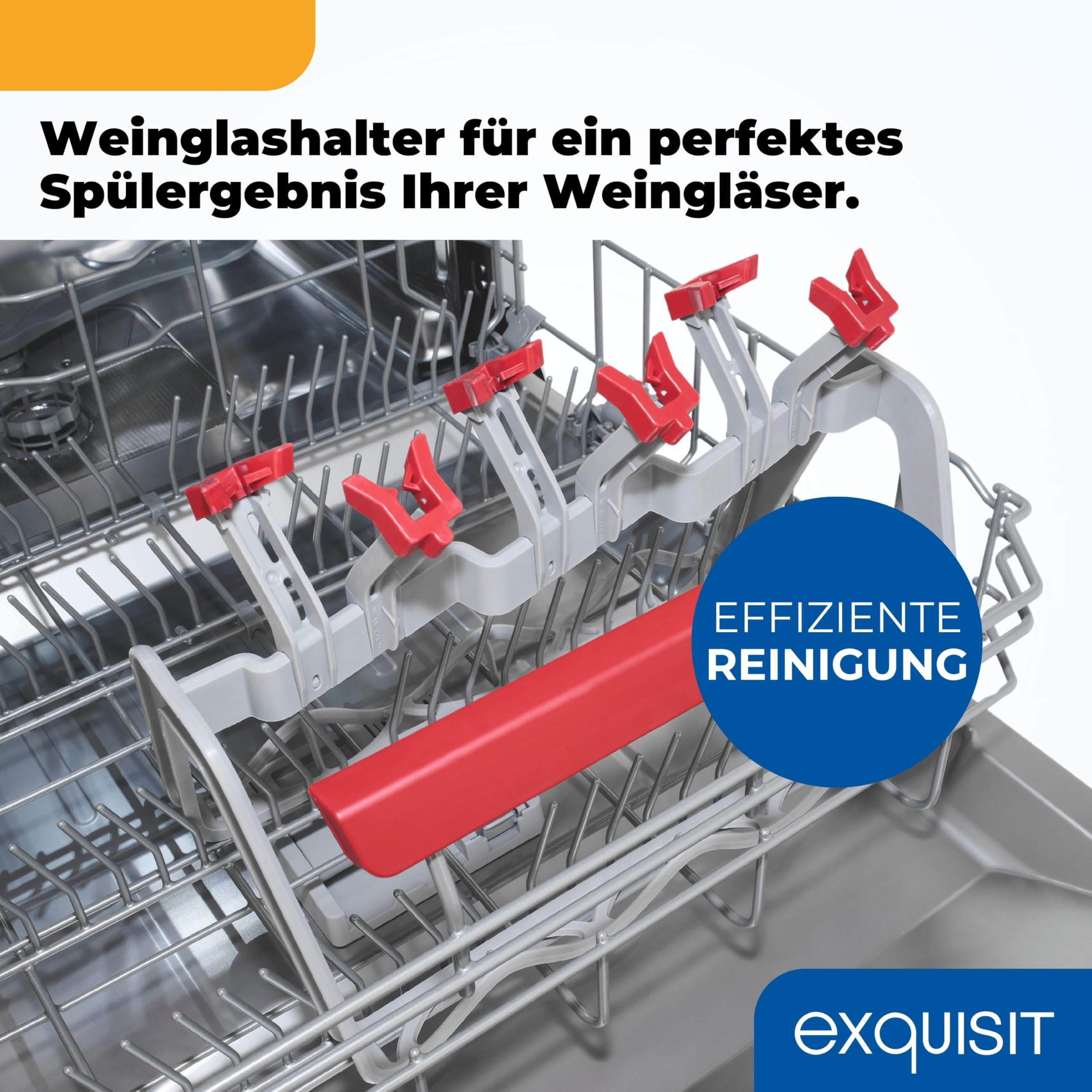 Exquisit Einbaugeschirrspüler 60cm Vollintegriert - 14 Maßgedecke & Inox | Besteckschublade, LED-Bodenlicht, Aquastop, 8 Spülprogramme, Automatischer Türöffner EGSP9614-E-031B, 24h Startzeitvorwahl