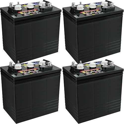 PowerStar Crown CR-220 Group GC2 6V 220 Ah Batería X4