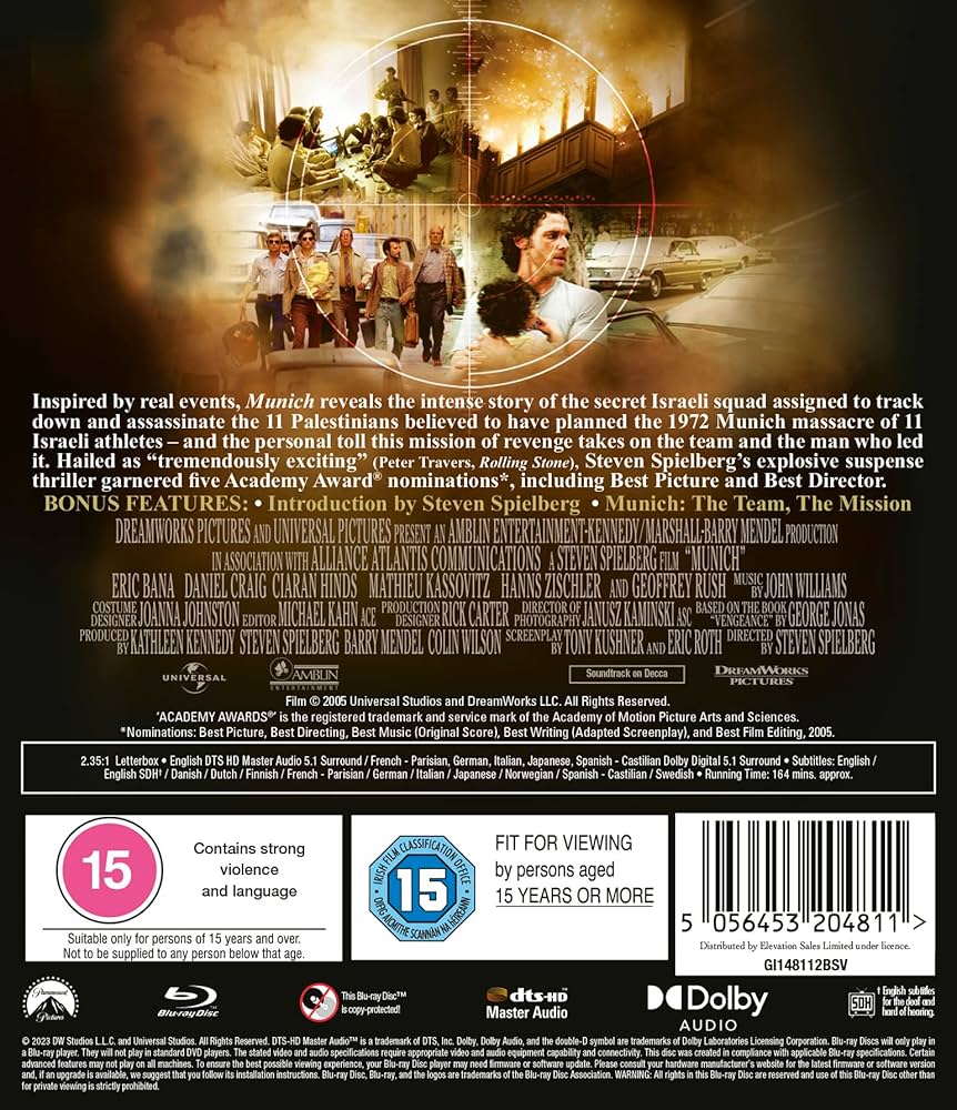 ミュンヘン [Blu-ray] n5ksbvb Amazon.com: Munich [Blu-ray] : Eric Bana, Geoffrey Rush
