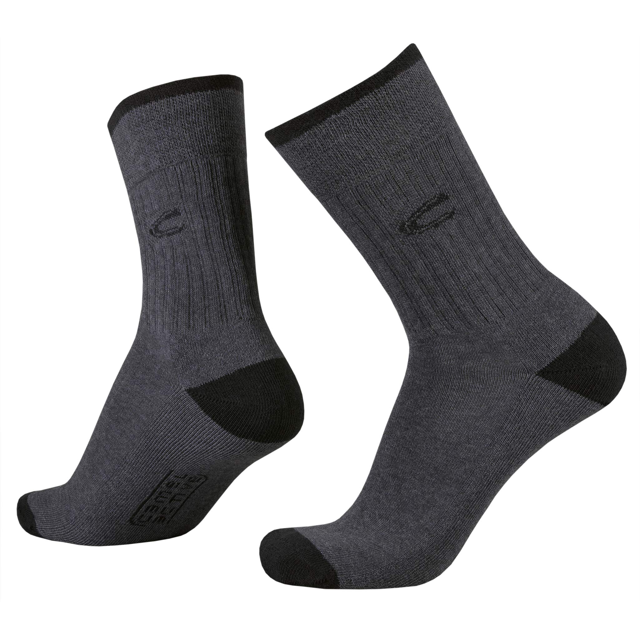 Camel Active Men's Anthracite Mottled Sports Socks Pack Of 2 Grey 43-46