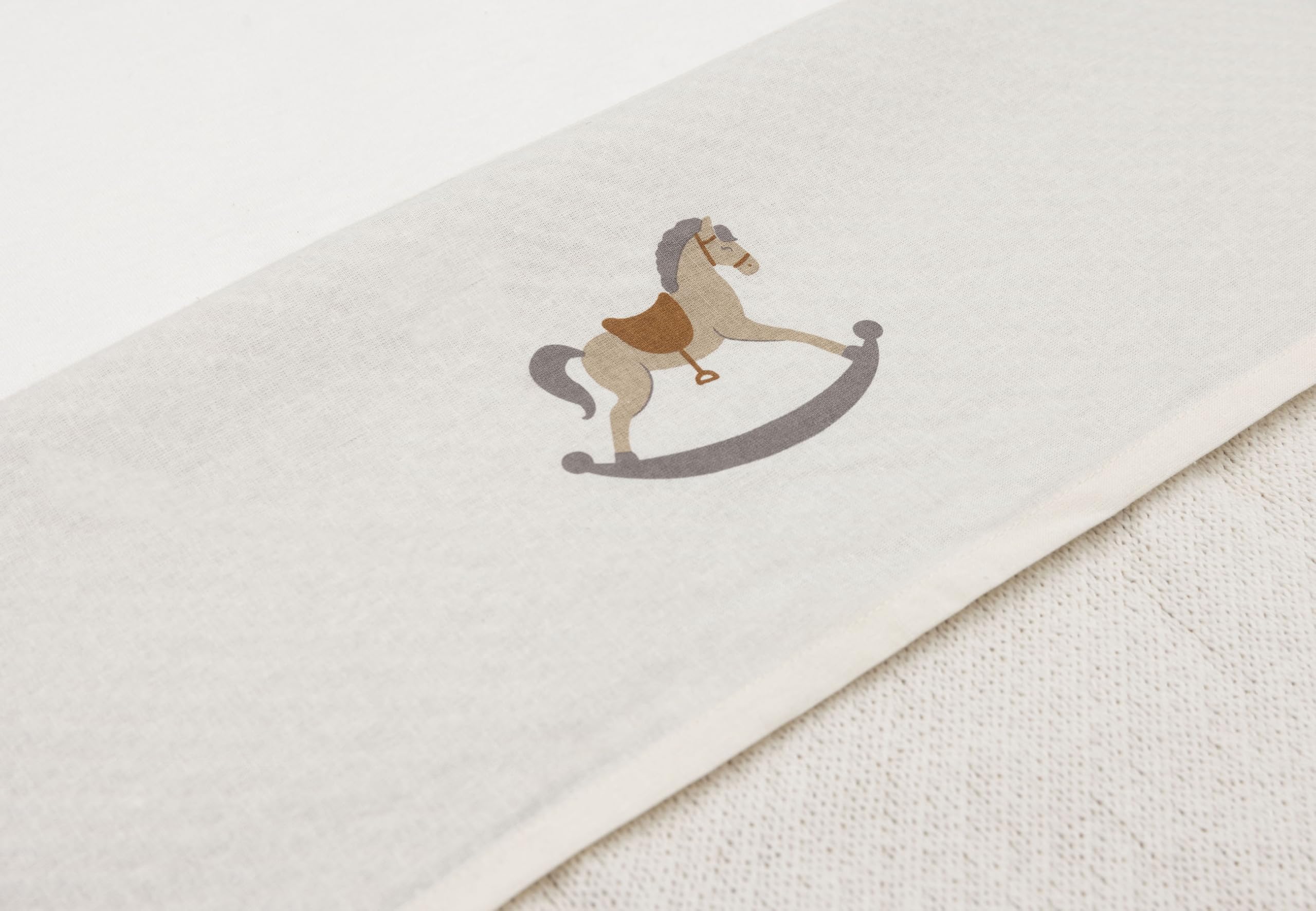 Jollein Children's Bed Sheet - Nostalgic Ride - 120 x 150 cm - 100% Cotton - Oeko-Tex Certified, 120x150 cm - Image 3