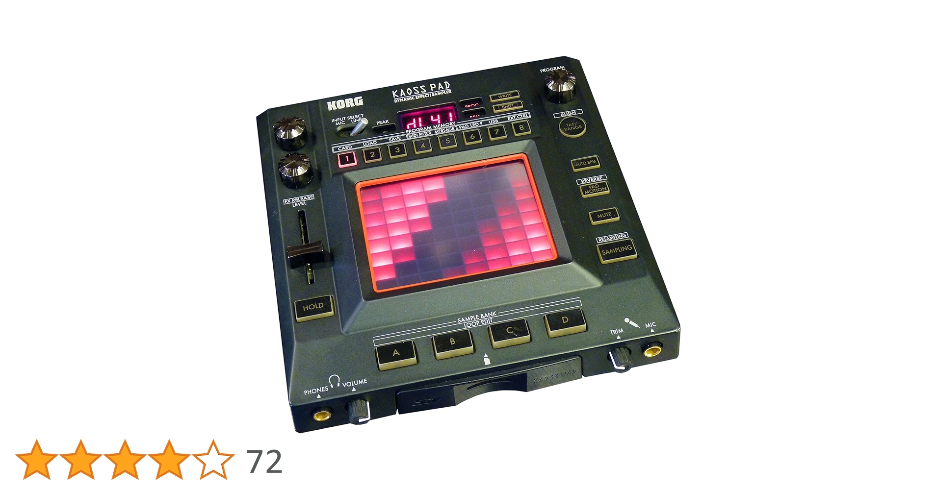 KORG KP-3+ カオスパットプラス KAOSS PAD KP3+ - Dynamic Effect/Sampler | KORG (USA)