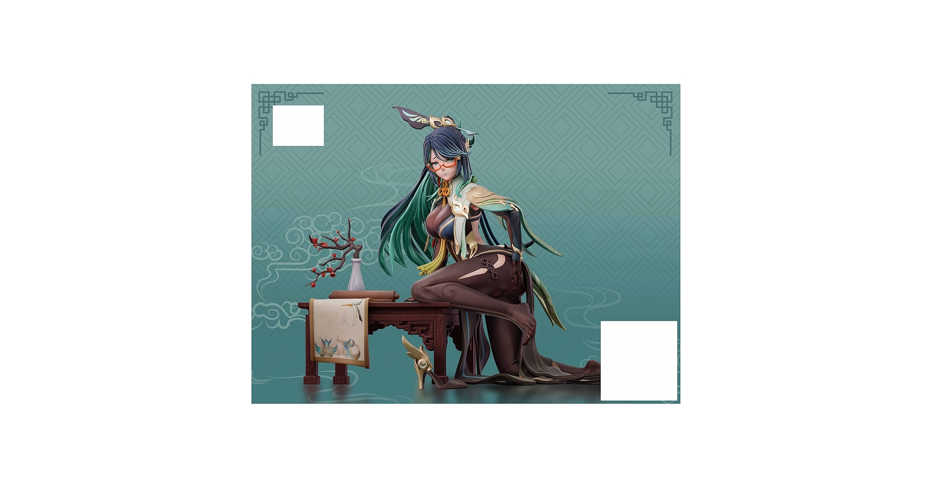 Amazon.co.jp: 閑雲 かんうん フィギュア 1/6スケール 塗装済み