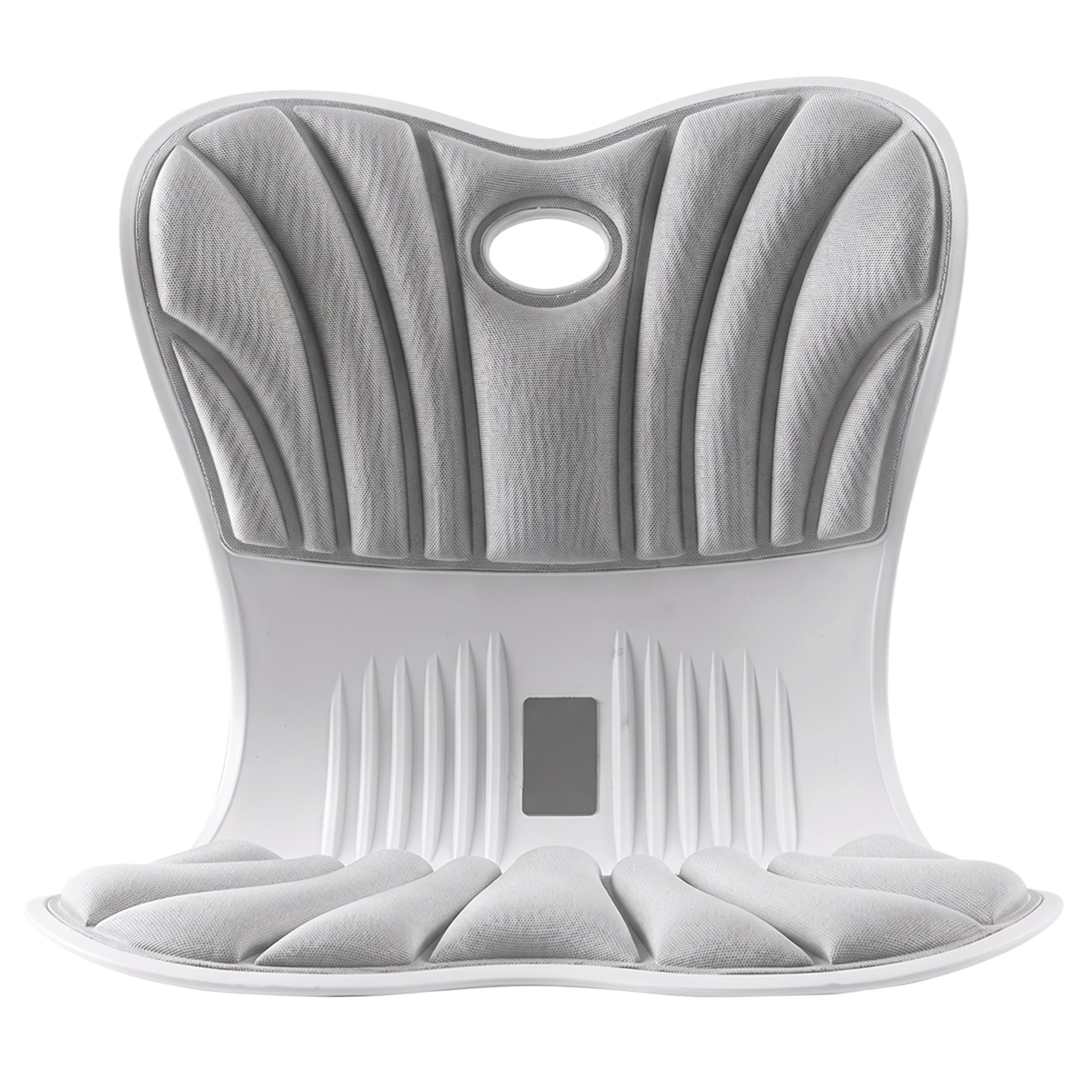Grtheenumb Back Support for Chair, Oversized Chair Lumbar Support for Office High-Density Memory Foam Cushion, Gray, 18.27x14.80x14.02 Inches