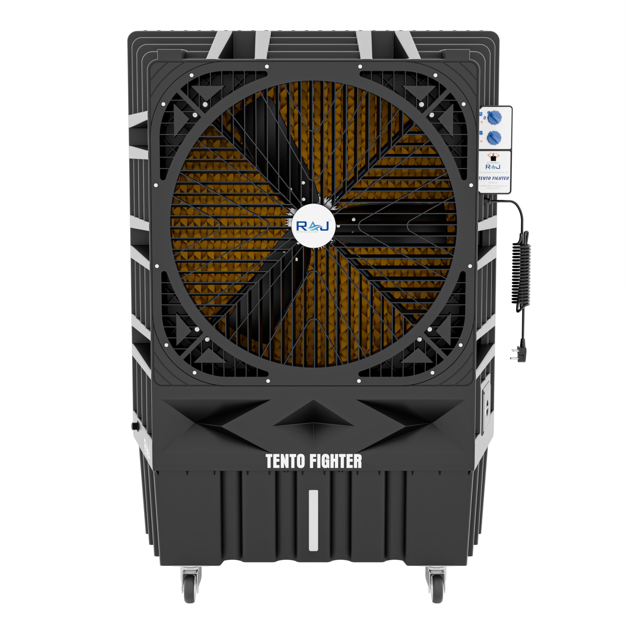 Tento Fighter 30150 – Desert Air Cooler with 30″ Axial Fan 5D Grill | Energy-Efficient Outdoor Cooling Powe-image-48
