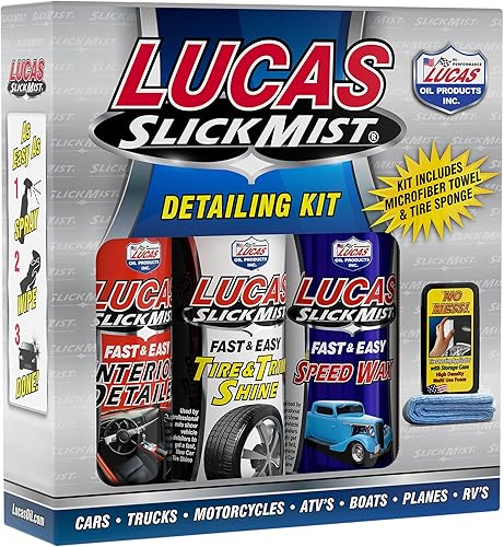 Lucas Oil 10558-4PK Kit de detalles, (paquete de 4)