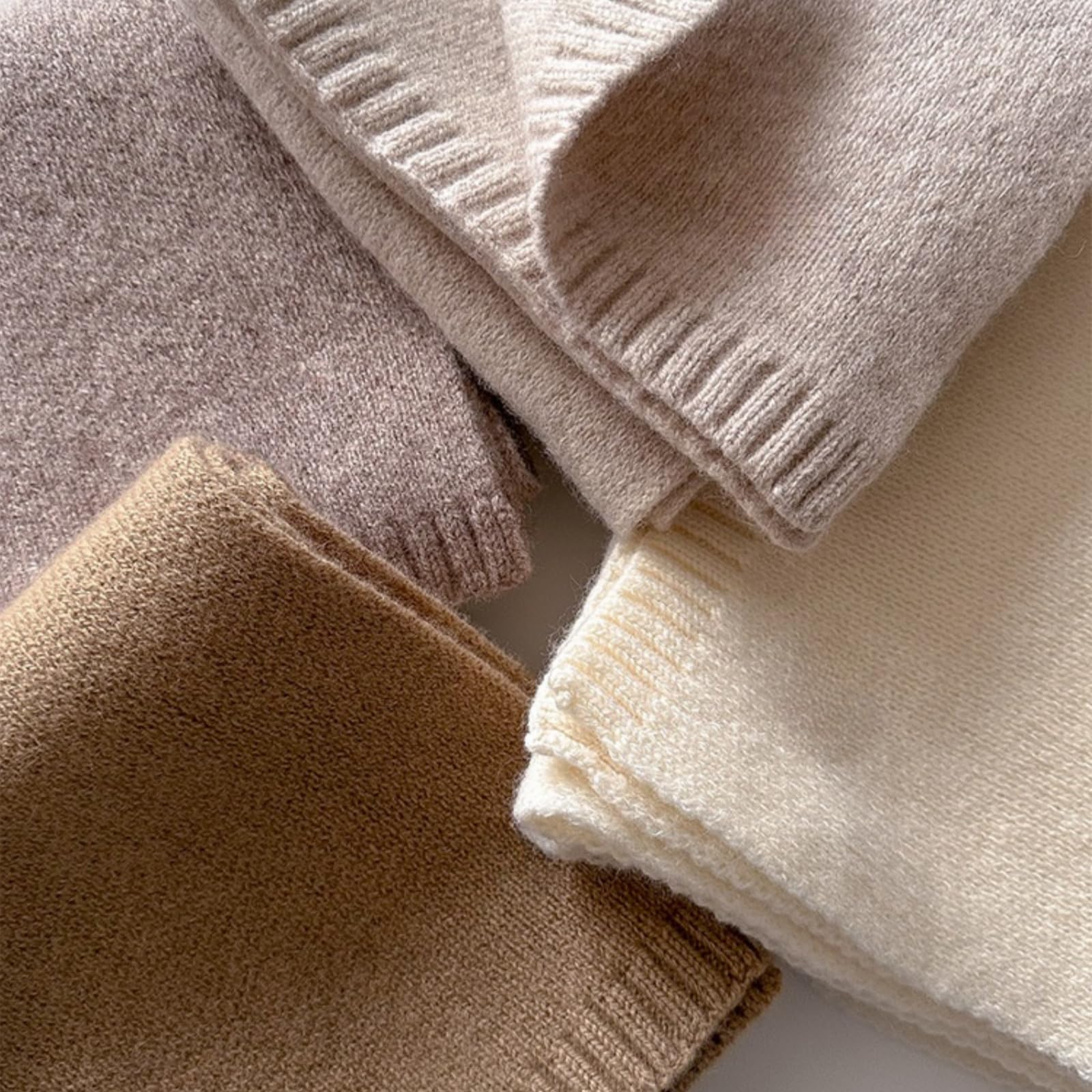 Schal Winter Herbst Herum Herrenschal Gestrickter Schal Warm Warm Und Weich