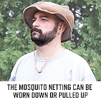 Vista 5 de Rothco Sombrero Boonie con mosquitera