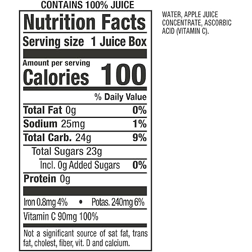 Miniatura 8 de Mott's - Jugo 100% de manzana, cajas de 6.75floz, 32 unidades, (4 paquetes de 8)