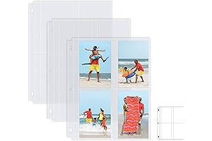 Better Office Products 3x5 Slotted Pages for Binder