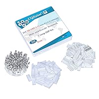 Vista 91 de CQRobot JST EL 4.5 mm de paso 2 pines conector electrónico IC macho, enchufes hembra carcasa y kit de terminales de crimpado en T macho/hembra. 50
