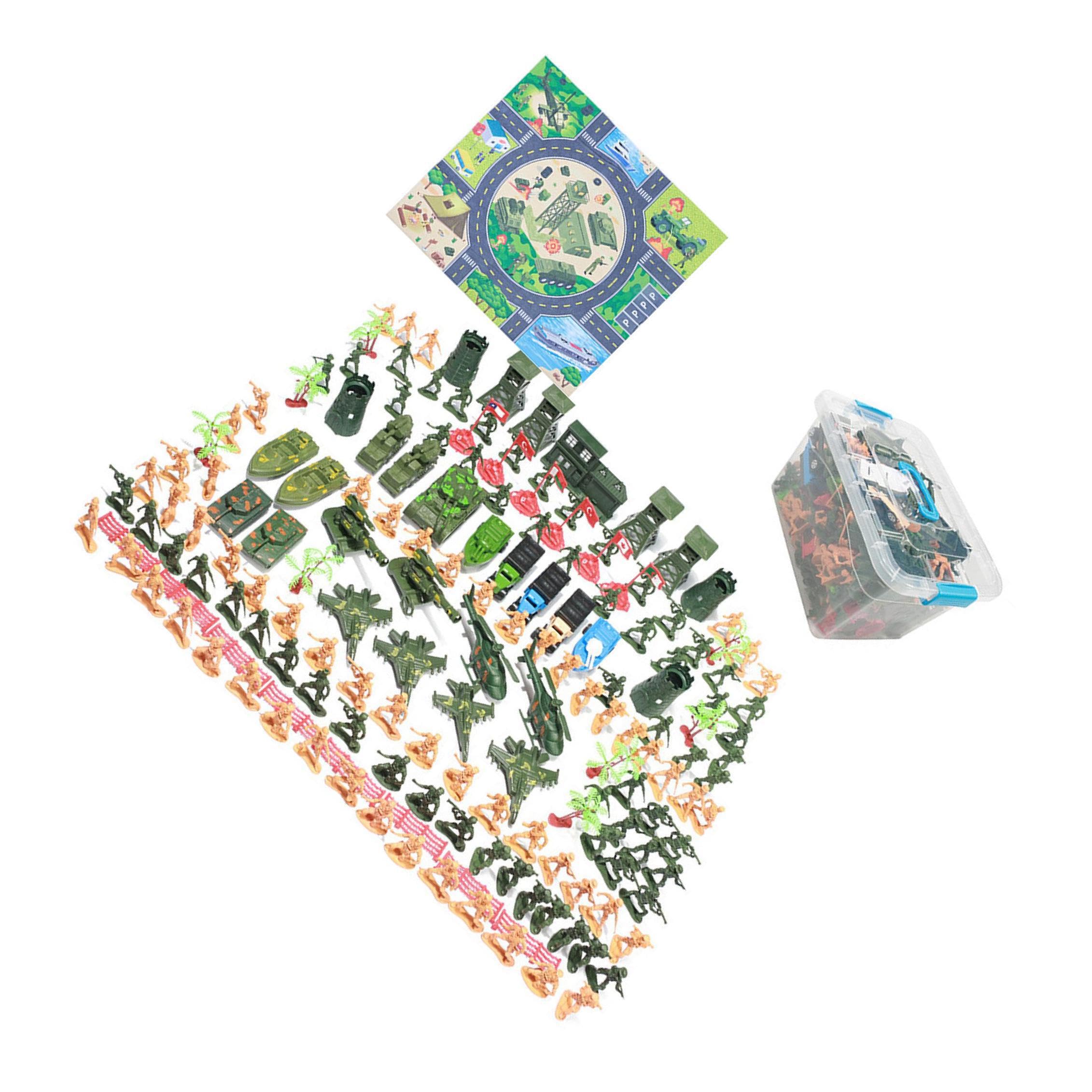 Accesorios para Tanques de Grupo de Batalla de Soldados, Juguetes, Juegos interactivos multijugador con diversión Segura para niños, Juego de