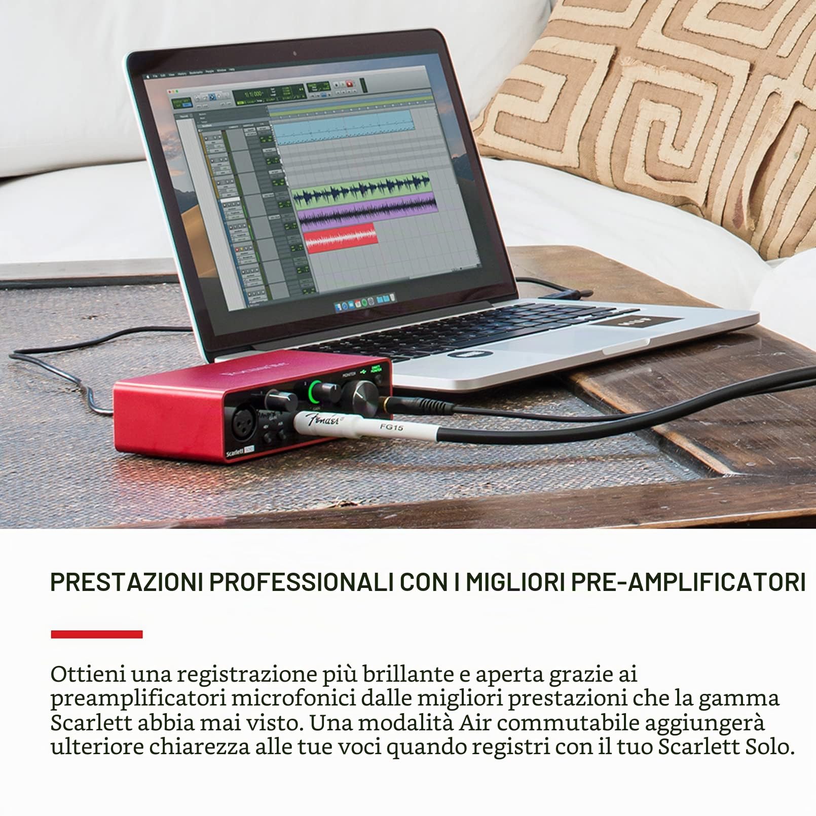 Akai Professional MPK Mini Plus – Controller tastiera MIDI USB a 37 tasti per Mac e PC con 8 pad MPC RGB, manopole rotary e software musicale & Interfaccia audio USB Scarlett Solo