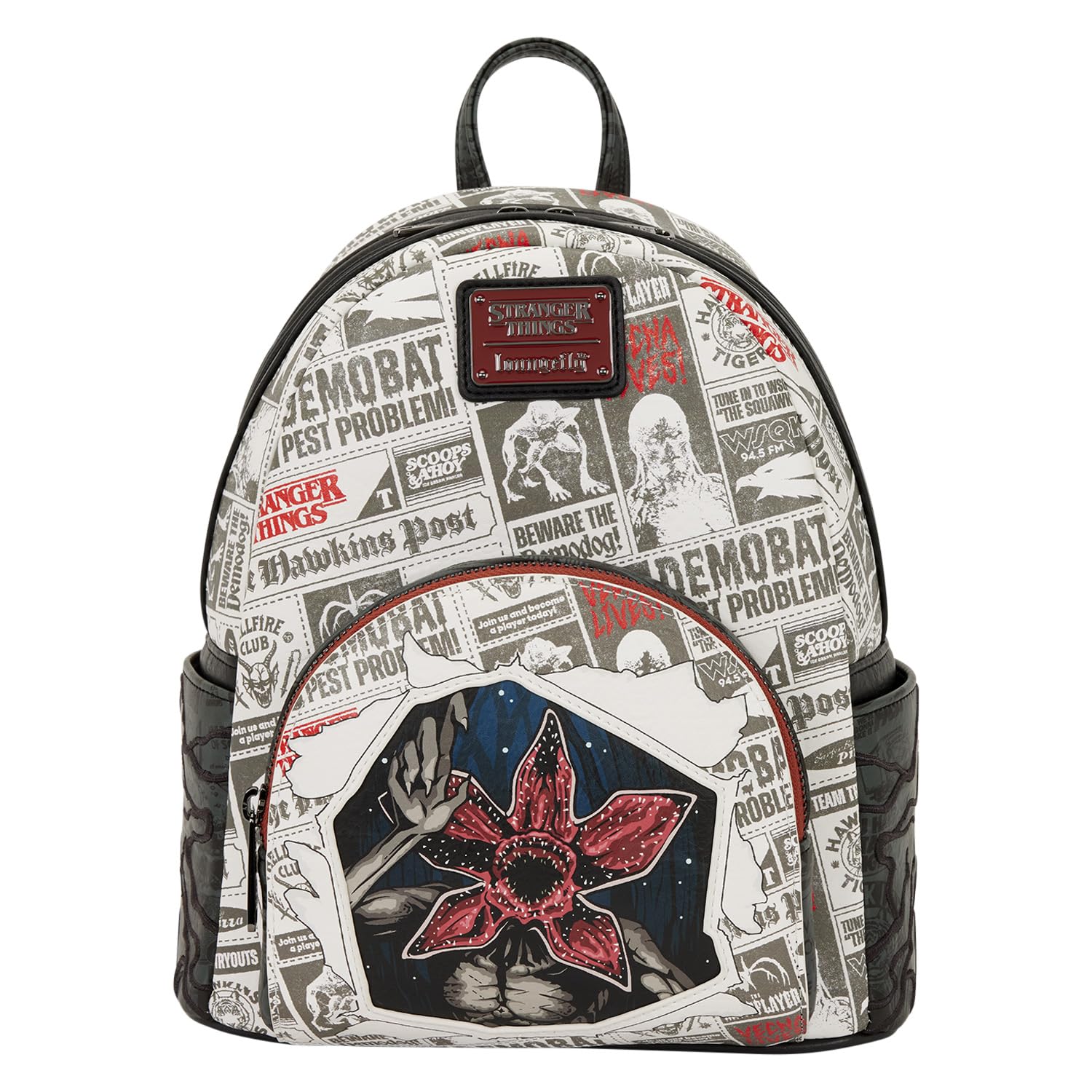 Amazon.com: Loungefly Stranger Things 5 Mini Backpack : Clothing