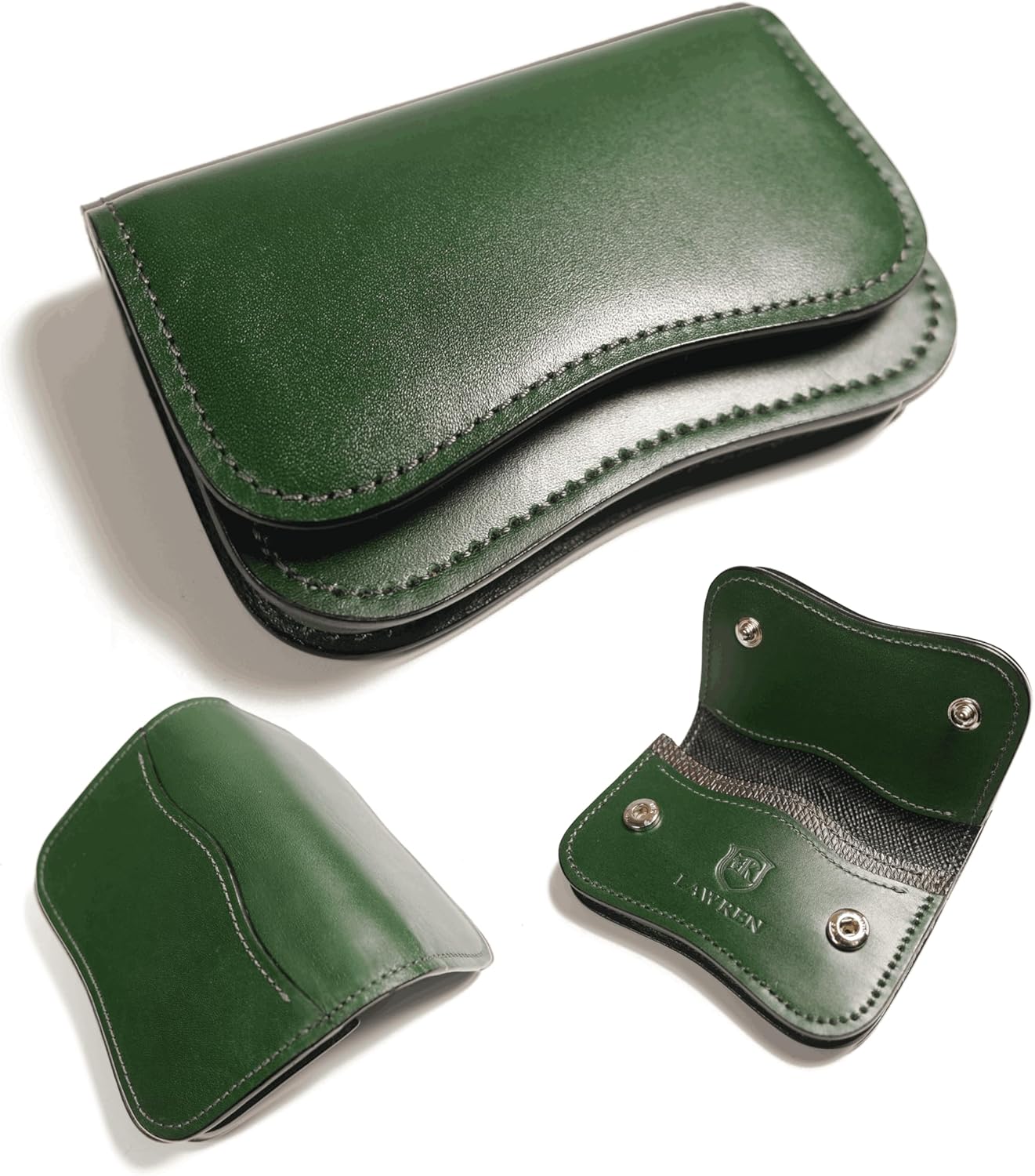 Amazon | LAWREN 名刺入れ カードケース ギフト プレゼント 牛本革