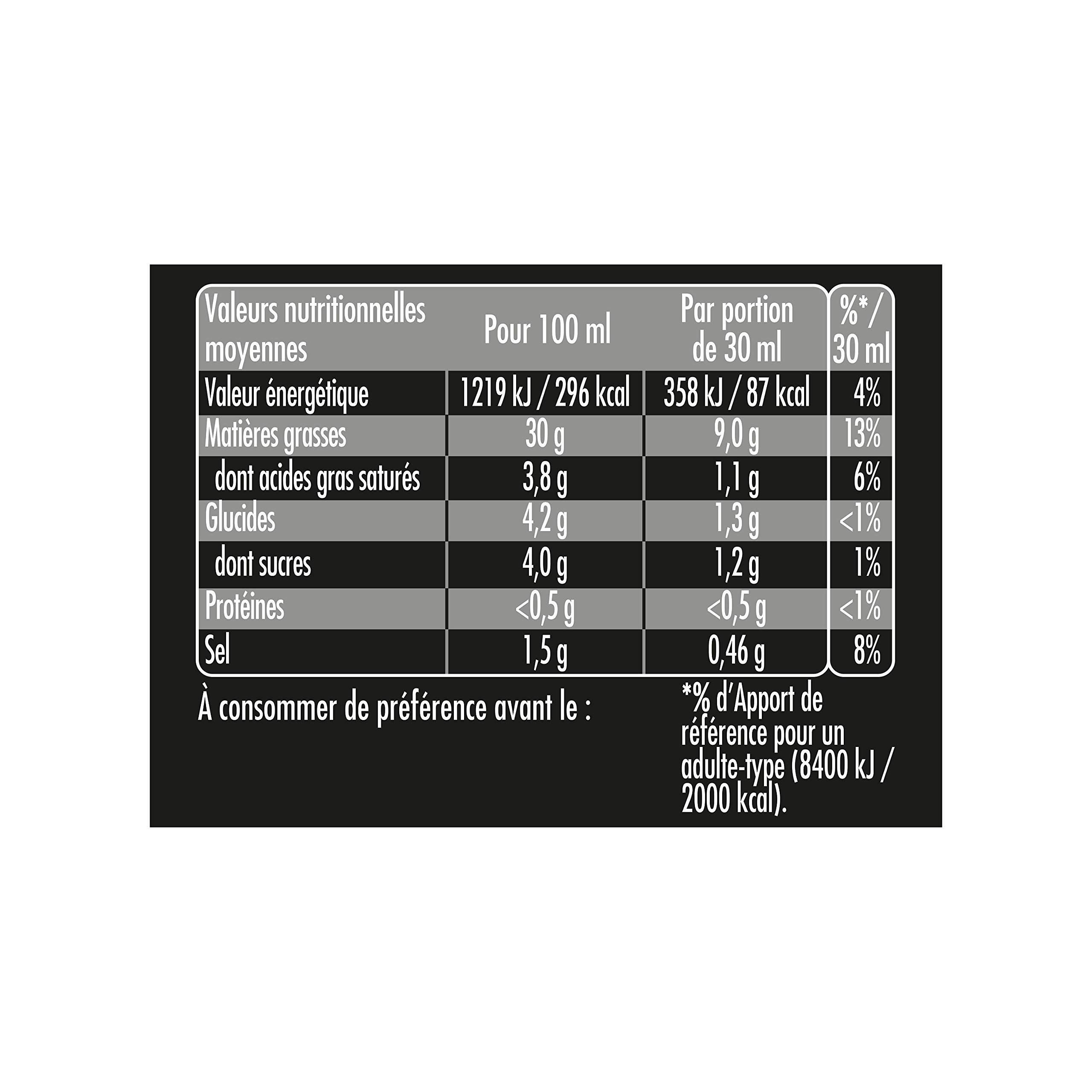 Maille Vinaigrette Légère Huile d'Olive(12%), 36cl