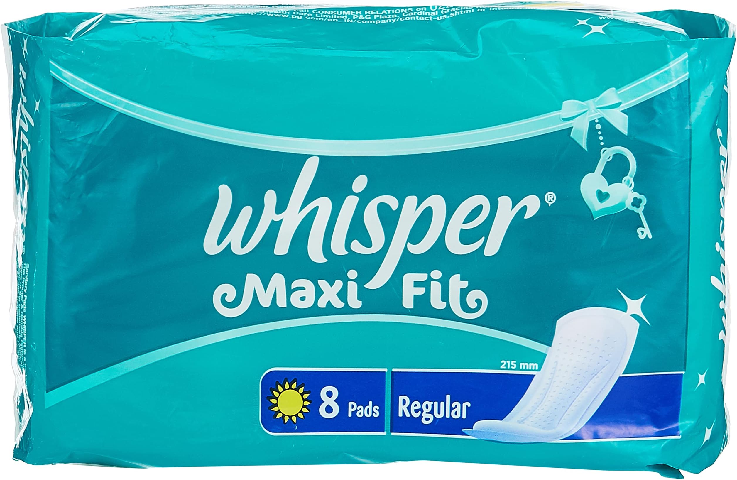 Whisper Maxi Fit Regular - 8 Pads