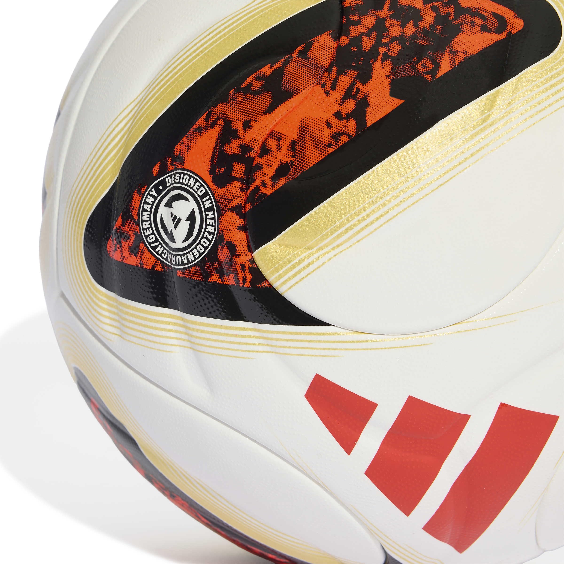 adidas Unisex Bundesliga 26/27 Torfabrik Competition Recreation Ball, White/Black/solar red/Pantone, 5