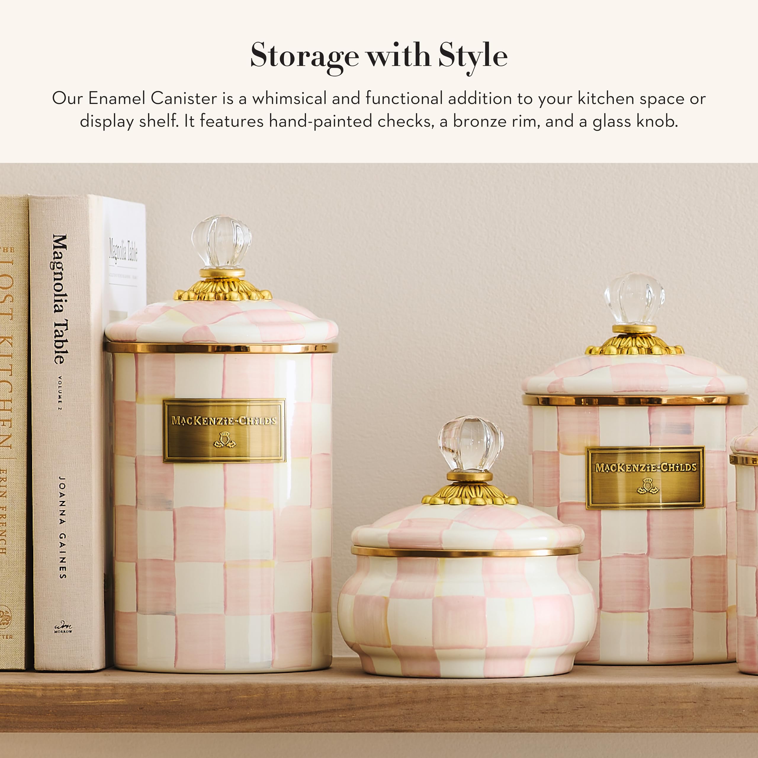 Mackenzie Childs キャンディー　キャニスター Mackenzie Childs キャンディーキャニスター